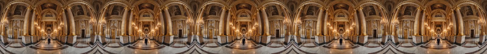 Fisheye frames over time