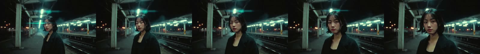Anamorphic frames over time