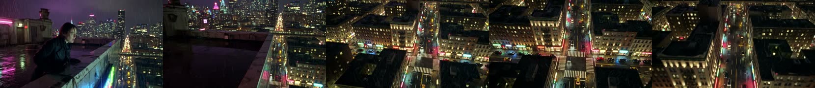 Flying Cam Transition frames over time