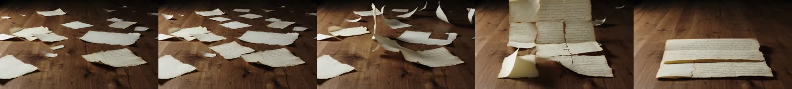 Reverse Motion frames over time
