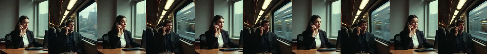 Split Screen frames over time