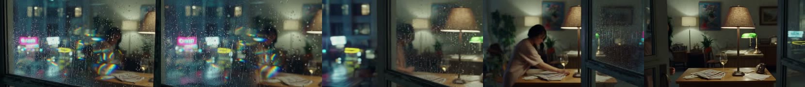 Through Object In frames over time