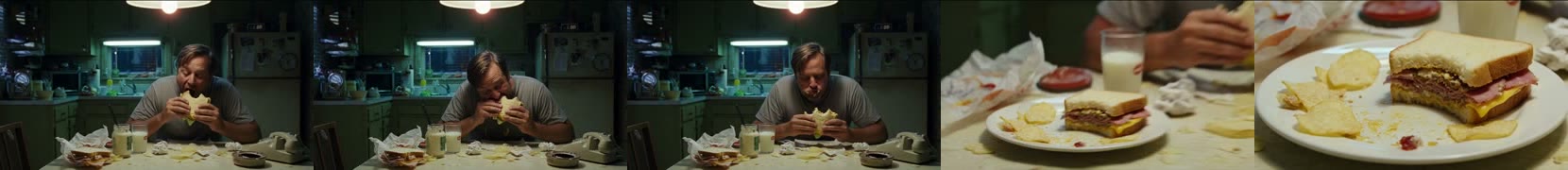 Eating Zoom frames over time