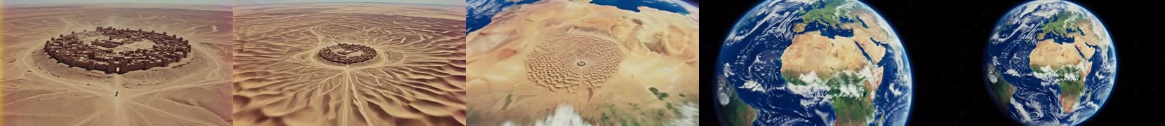 Earth Zoom frames over time