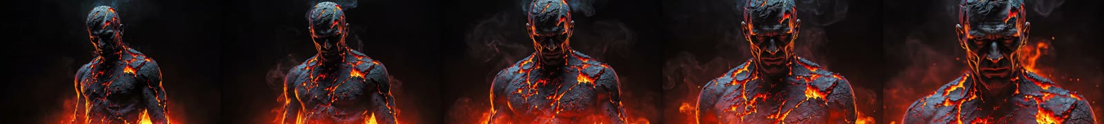 Lava frames over time