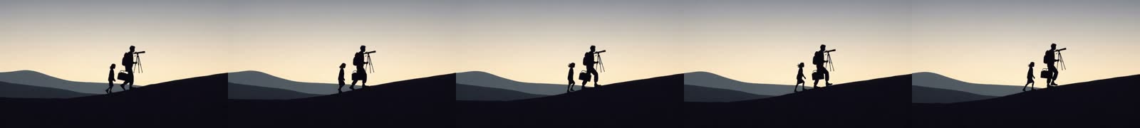 Silhouette frames over time