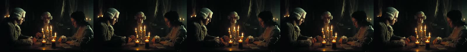 Candlelight frames over time