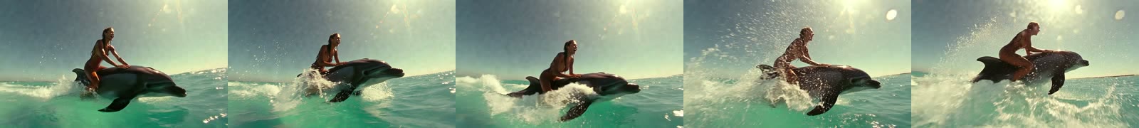 Dolphin Ride frames over time